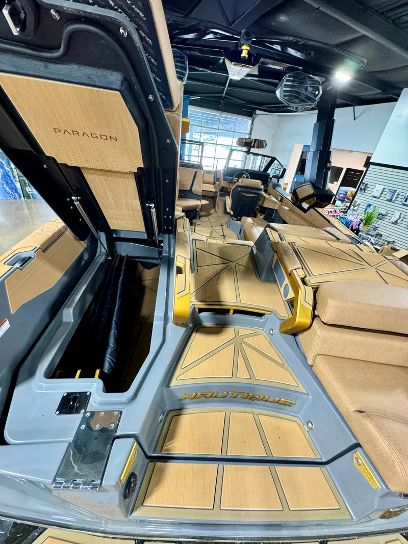 Slide: The Image of Interior of 2026 Nautique Super Air Nautique G23 Paragon boat. - 15