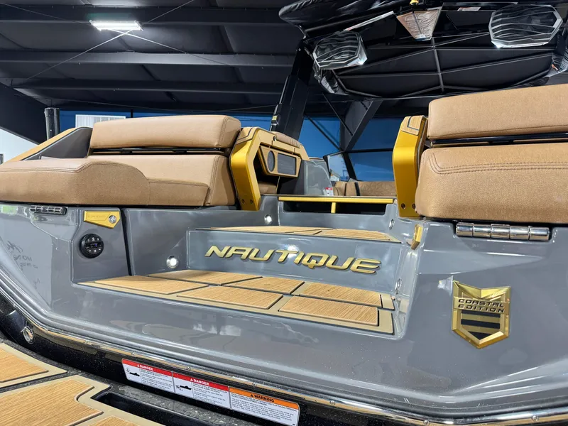 Slide: The Image of 2026 Nautique Super Air G23 Paragon, luxurious boat design. - 17