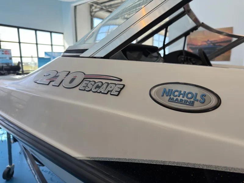 Slide: The Image of Triton 210 Escape boat from 2015 at Nichols Marine. - 26
