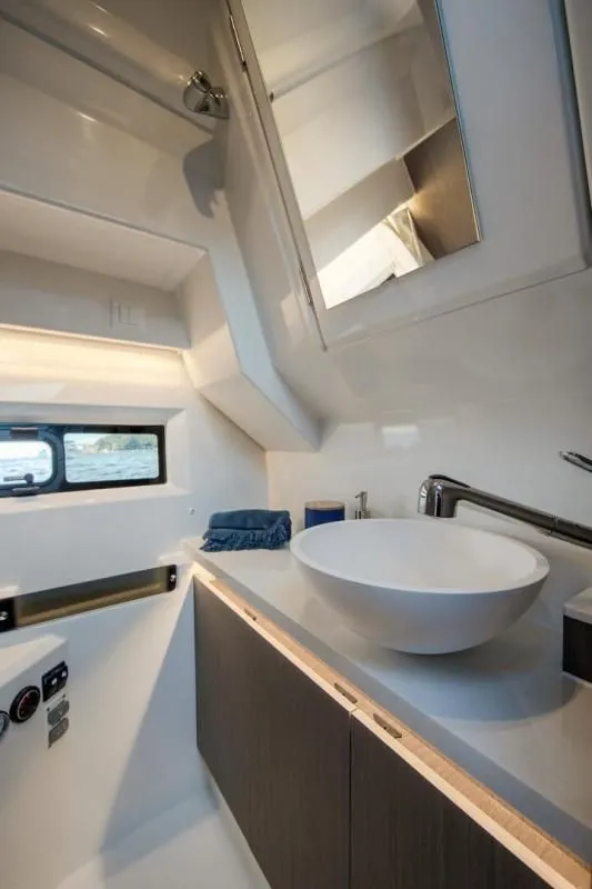 Slide: The Image of Modern bathroom in Jeanneau NC 895 S2 boat, year 2026. - 24