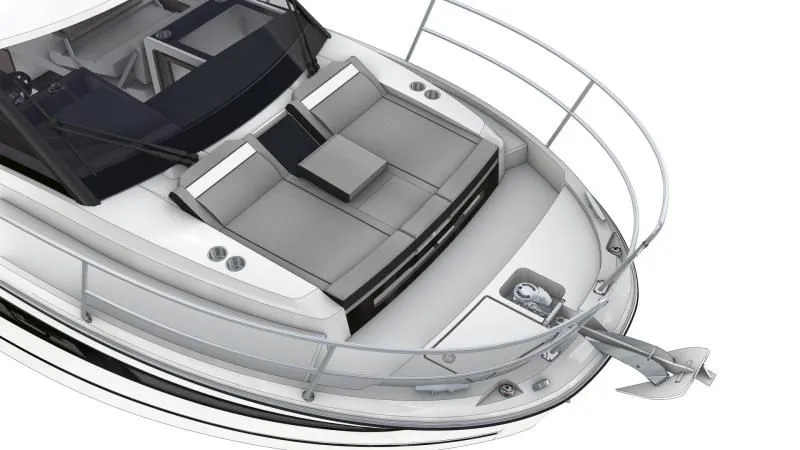 Slide: The Image of 2026 Jeanneau NC 895 S2 boat with sleek bow view. - 31