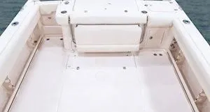 Slide: The Image of Interior of Grady-White Marlin 300 boat, model year 2026. - 8