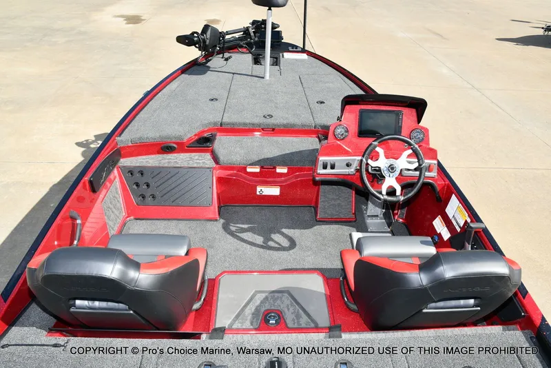 Slide: The Image of Interior of 2026 Nitro Z19 XL Pro with steering console and seats. - 12