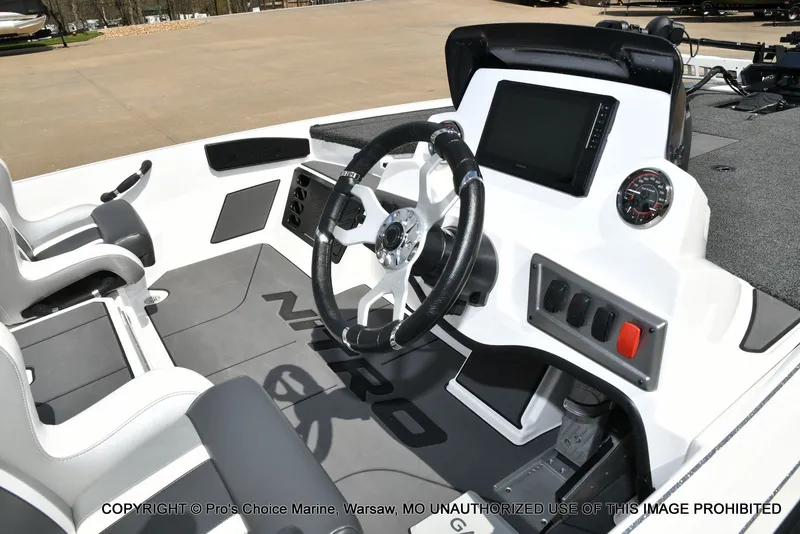 Slide: The Image of Interior of Nitro Z19 XL Pro 2026 with steering console. - 26