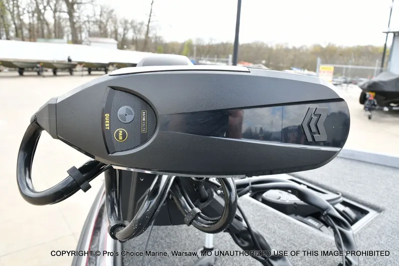 Slide: The Image of Close-up of Nitro Z21 XL 2026 boat control system. - 27