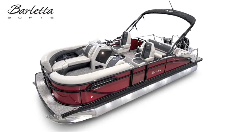 The Image of 2026 Barletta Cabrio22UC pontoon boat with luxurious design. - 1