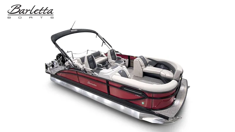 Slide: The Image of 2026 Barletta Cabrio22UC pontoon boat with luxurious design. - 5