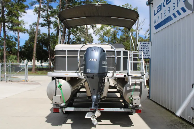 Slide: The Image of 2023 Godfrey Sweetwater 2286 BF pontoon boat with Yamaha 115 engine at Lake Watersports. - 6