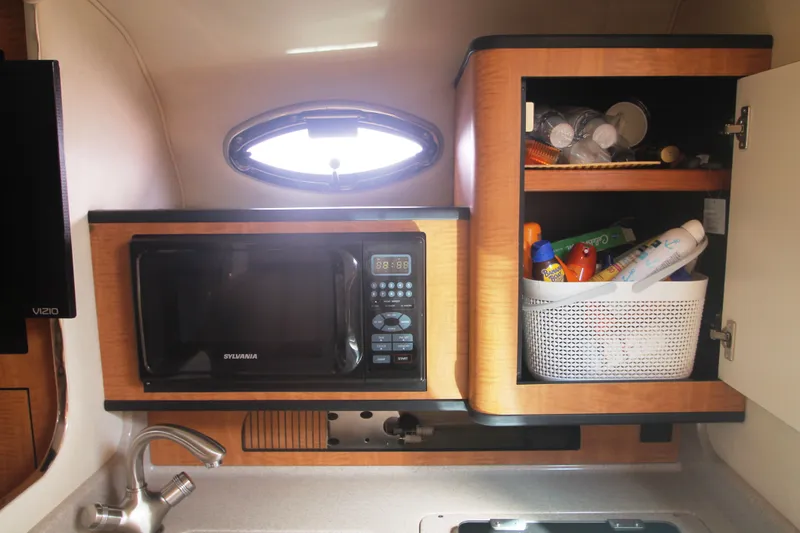 Slide: The Image of 44 Galley Sink with Cover IMG - 45