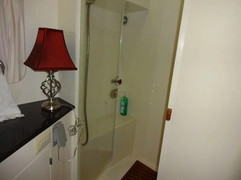 Slide: The Image of Shower cabin with red lamp, President 545, 1996. - 45