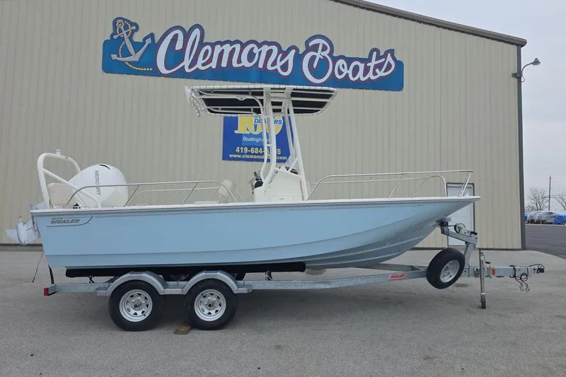 The Image of 2026 Boston Whaler 190 Montauk boat at Clemons Boats. - 1