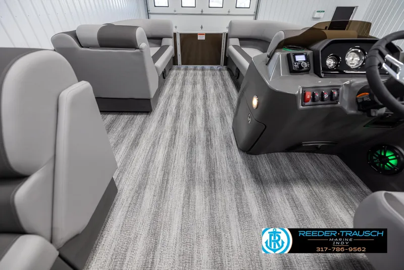 Slide: The Image of Interior of 2025 Bennington 21 SL pontoon boat. - 17