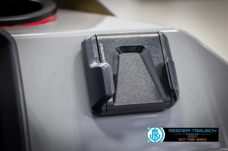 Slide: The Image of Close-up of a 2025 Bennington 21 SSR boat component. - 29