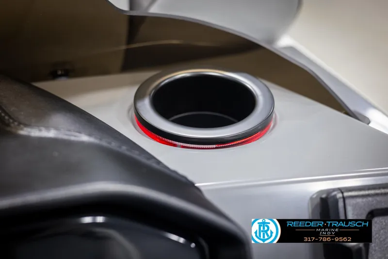 Slide: The Image of Illuminated cup holder in Bennington 21 SSR 2025 boat. - 33