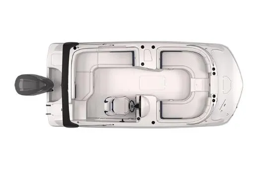 Slide: The Image of Manufacturer Provided Image: Top view of 2023 Hurricane SunDeck Sport 188 OB boat with seating layout. - 20