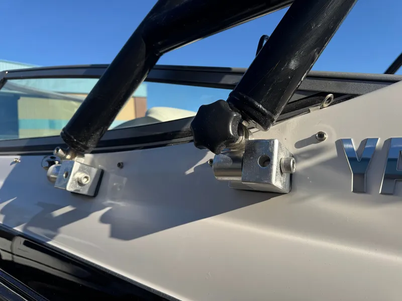 Slide: The Image of Close-up of a 2014 Yamaha SX210 boat detail. - 29