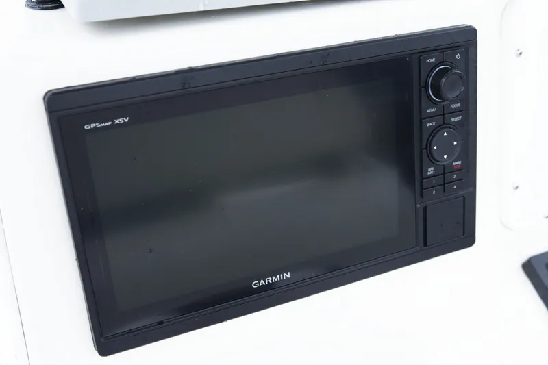 Slide: The Image of Garmin GPSMAP XSV on 2018 May-Craft 23 Cape Classic boat dashboard. - 14