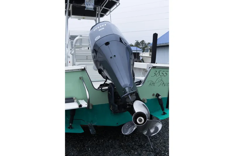 Slide: The Image of 2018 May-Craft 23 Cape Classic boat with Yamaha 200 outboard motor. - 3