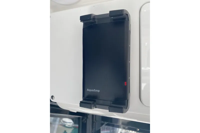 Slide: The Image of AquaAmp device installed on 2026 Sea Fox 268 Commander boat. - 11