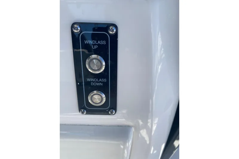 Slide: The Image of Windlass control panel on 2026 Sea Fox 268 Commander boat. - 9