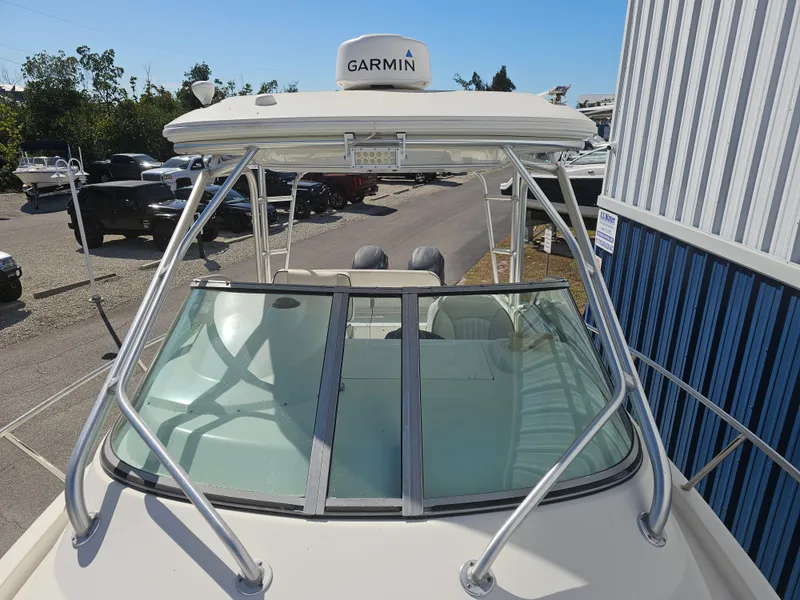 Slide: The Image of 2006 Robalo R265 Walkaround boat with Garmin equipment. - 35