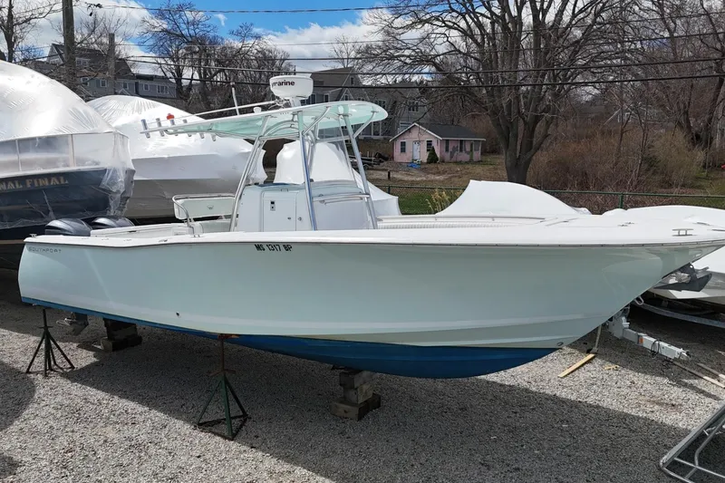 The Image of 2012 Southport 29 Tournament Edition boat on display outdoors. - 0