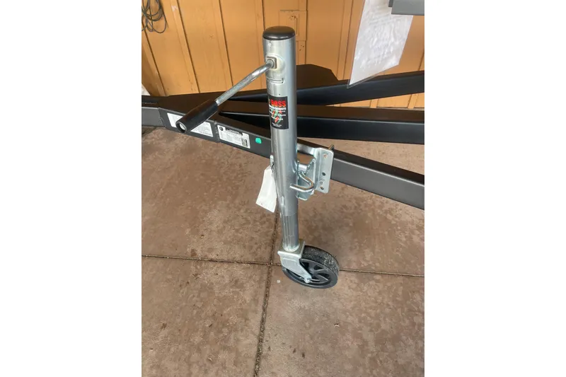 Slide: The Image of Trailer jack for 2026 Reaper Boats 553 Timber Reaper, featuring a sturdy wheel and handle. - 13