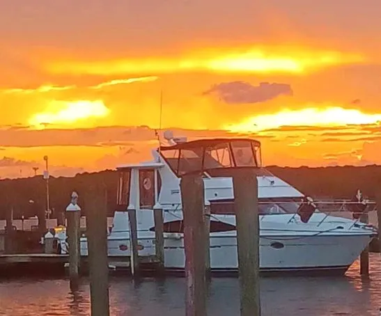 Slide: The Image of Carver Yachts 444 Cockpit Motor Yacht 2003 - 38