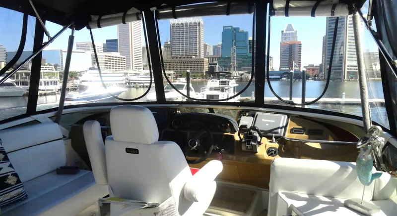 Slide: The Image of Carver Yachts 444 Cockpit Motor Yacht 2003 - 5