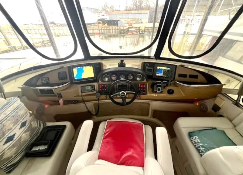 Slide: The Image of Carver Yachts 444 Cockpit Motor Yacht 2003 - 6