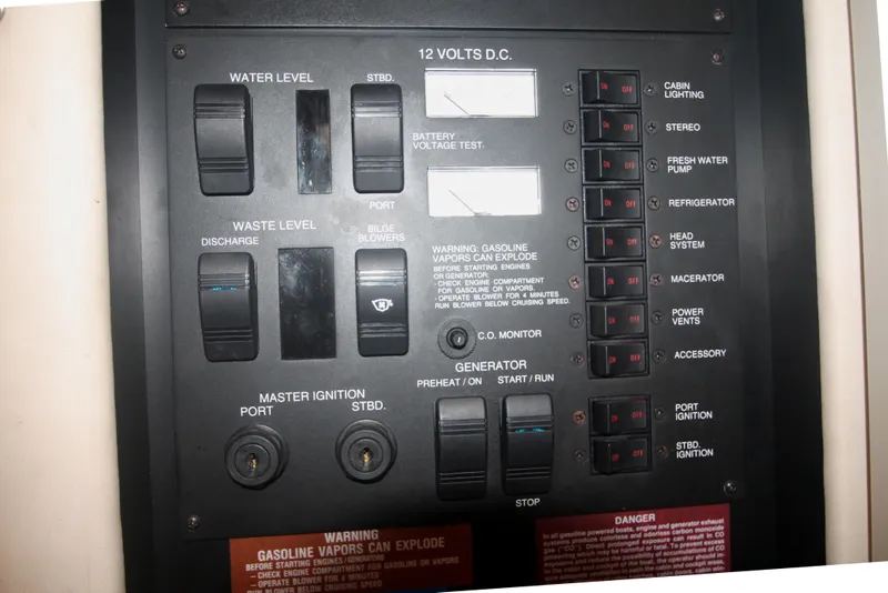 Slide: The Image of 12 Volt Control panel - 49