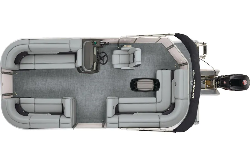 Slide: The Image of Sun Tracker Party Barge 20 DLX 2026 - 19