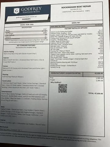 Slide: The Image of Godfrey Xperience 2086 FX 25 In. Package 2026 - 22