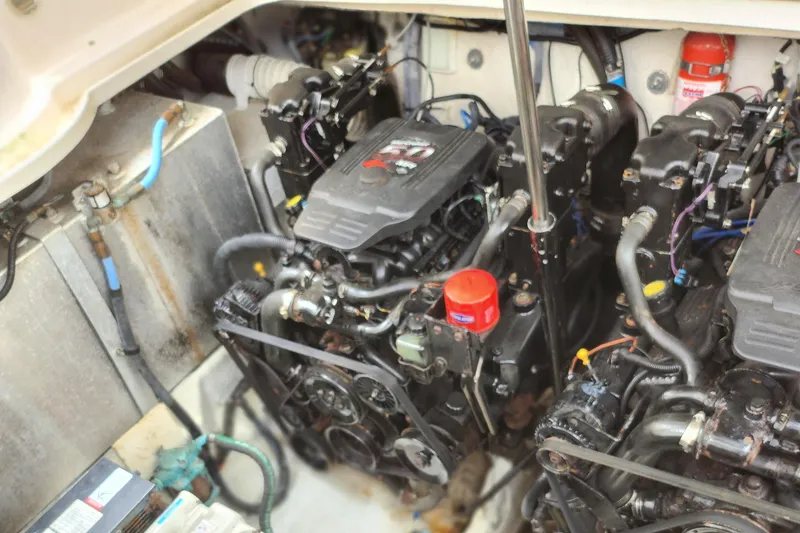 Slide: The Image of Sea Ray engine room - 7