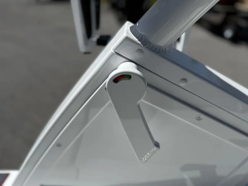 Slide: The Image of Close-up of Cobalt R6 Surf 2026 boat component. - 47