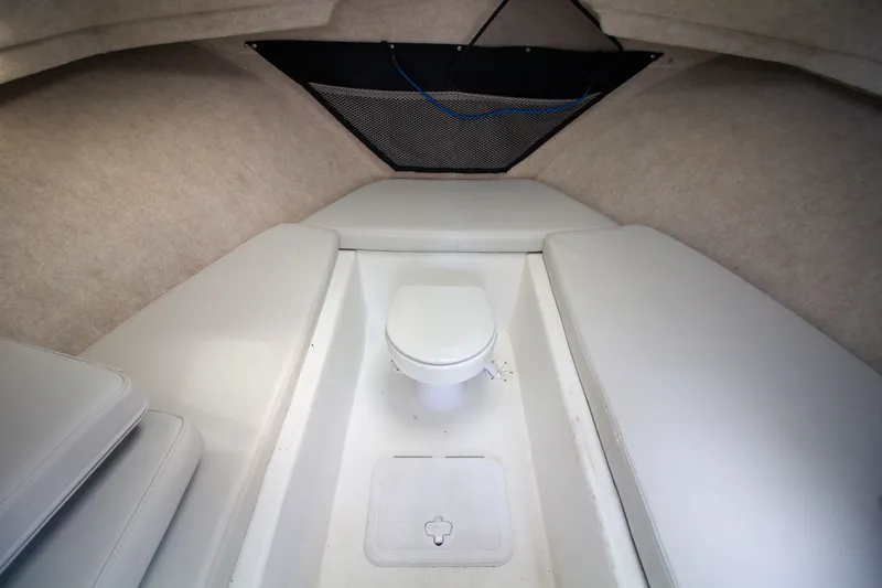 Slide: The Image of Interior of 2022 Parker 2520 XLD Sport Cabin with toilet. - 36