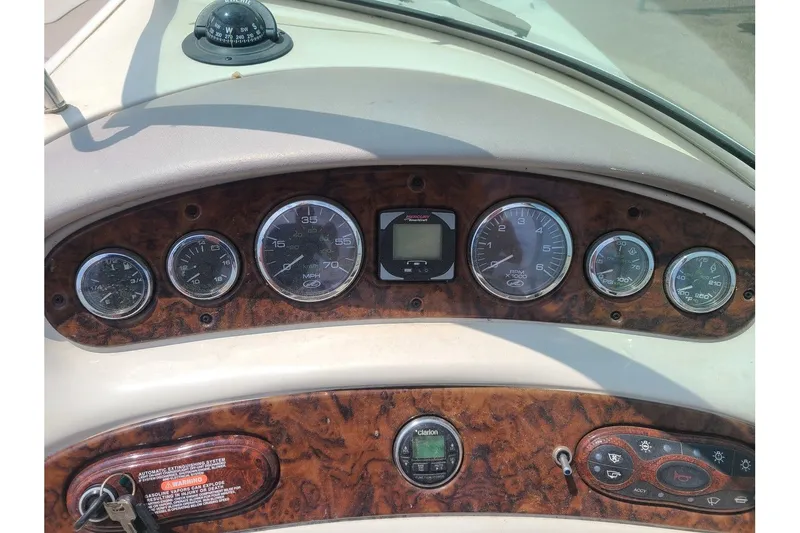 Slide: The Image of Sea Ray 240 Sundeck With A Mercruiser 350 MAG MPI & Trailer 2003 - 8