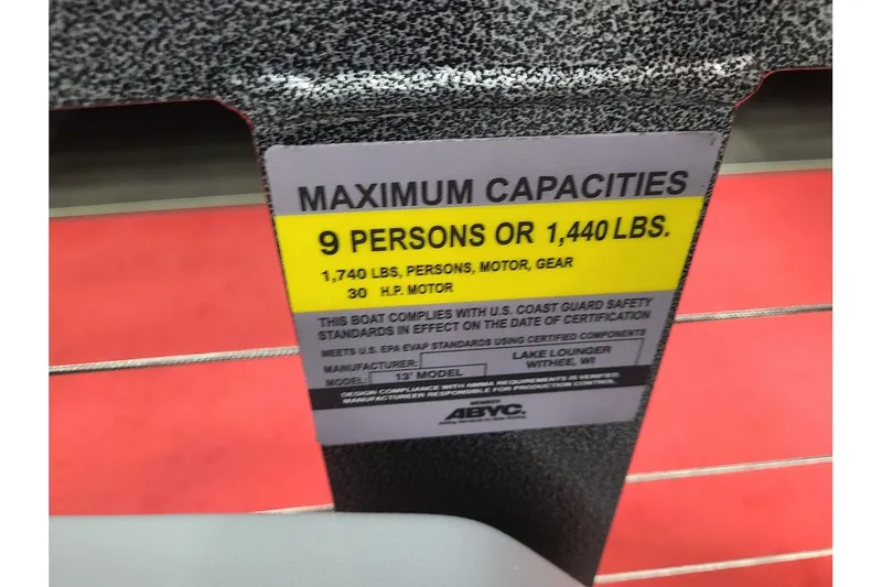 Slide: The Image of Lake Lounger 13' Fish Pro W/ A 25HP Suzuki Motor 2026 - 18