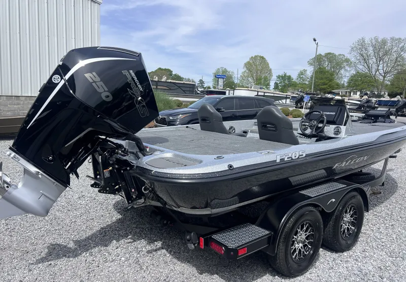 The Image of 2024 Falcon F205 boat with Mercury 250 HP outboard motor. - 1