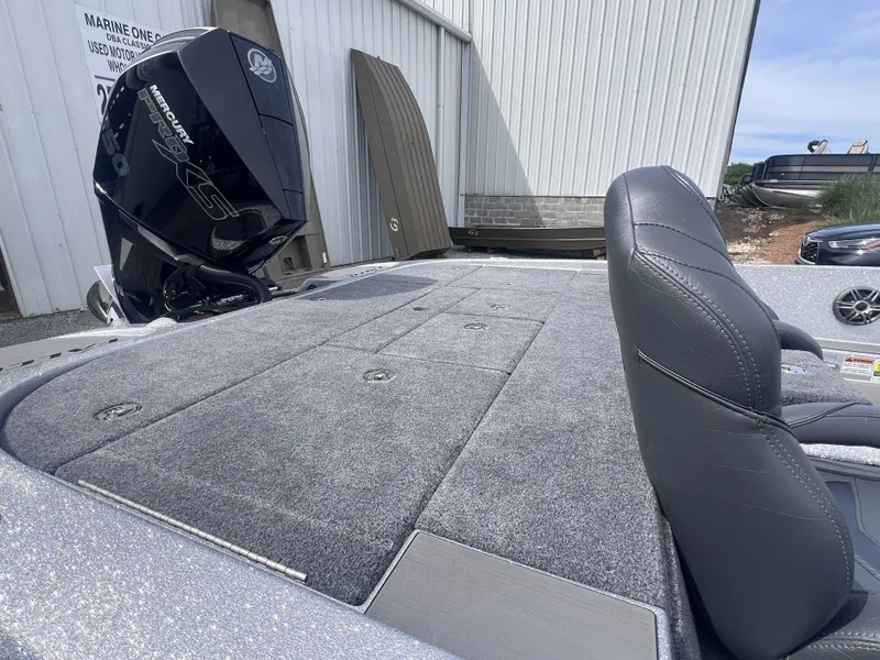 Slide: The Image of 2024 Falcon F205 boat with Mercury Pro XS engine. - 6