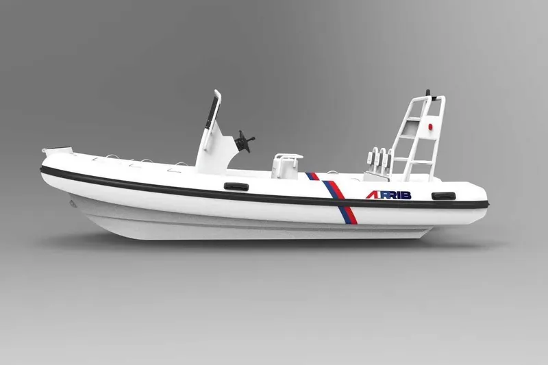 The Image of 2026 Airrib 18 inflatable boat with sleek design and modern features. - 1