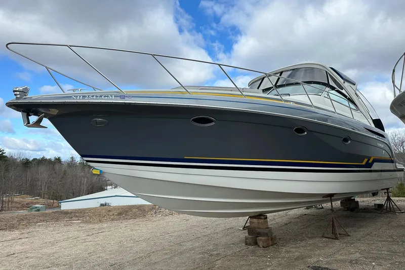 Slide: The Image of 2019 Formula 37 Performance Cruiser on land, showcasing sleek design and modern features. - 3