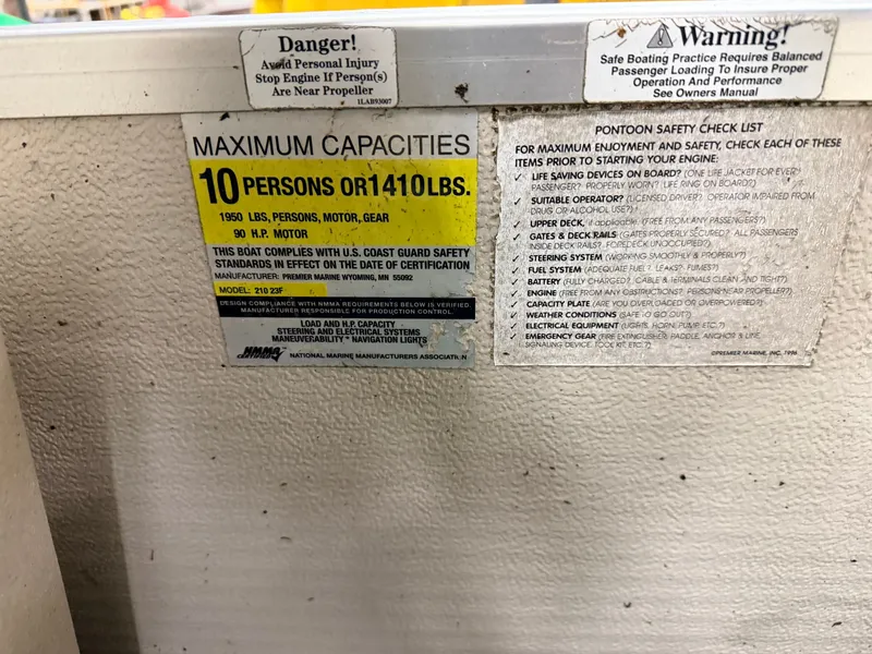 Slide: The Image of Premier 210 SunSation & 60HP Yamaha 4Stroke - $12,995 2004 - 49