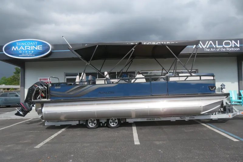 The Image of 2026 Avalon Venture 85 pontoon boat at Suncoast Marine Group. - 0