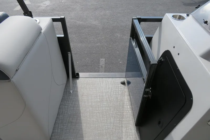 Slide: The Image of Interior of Avalon Venture 85 Rear Fish 2026 boat. - 13