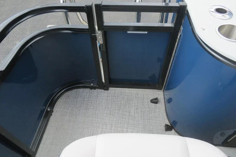 Slide: The Image of Interior view of Avalon Venture 85 Rear Fish 2026 boat. - 29