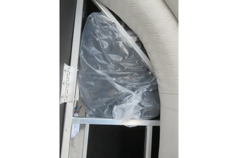 Slide: The Image of Interior view of Avalon Venture 85 Rear Fish 2026 boat. - 43