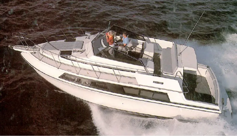 Slide: The Image of Carver Yachts 330 Mariner 1996 - 55