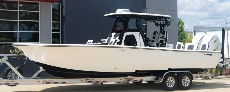 The Image of 2026 Tidewater 3100 Carolina Bay boat on trailer. - 1