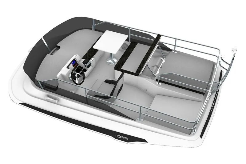 Slide: The Image of Manufacturer Provided Image: 2022 Jeanneau NC Weekender 1095 Fly, top view of the deck layout. - 40